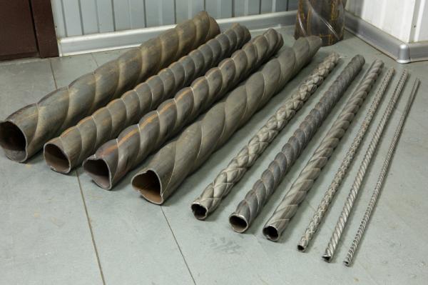 Кузнечный станок «витая труба» - Профи-ВТ, с тремя гранями крученой формы — фото 5